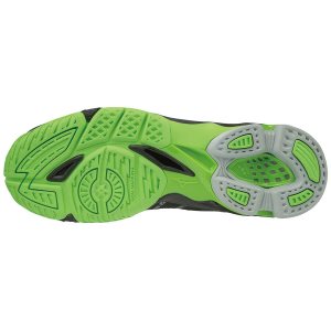 Mizuno Wave Voltage Mid Παπουτσια Βολλευ Ανδρικα - Μαυρα